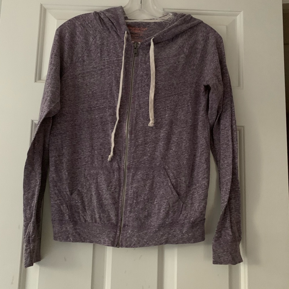 American eagle purple sweatshirt